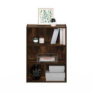Amber <b>Pine</b> Pasir 3-Tier Open <b>Shelf</b> Elegant Ladder <b>Shelves</b> - Product Image 2