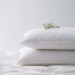 Solid Color Rectangle <b>Pillow</b> Cover <b>Waterproof</b> Woven 100% Cotton Home Use Plain Style - Product Image 2