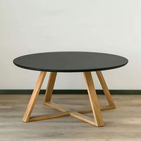 Table basse ronde moderne en marbre avec base en fil métallique, mobilier contemporain pour salon