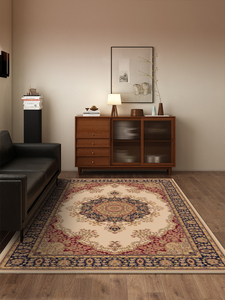 Alfombra y Tapete <span class=keywords><strong>de</strong></span> Lujo, Estilo Vintage, Clásico, Bohemio, para Sala <span class=keywords><strong>de</strong></span> Estar, Alfombras para Sala y <span class=keywords><strong>Comedor</strong></span> - Product Image 4