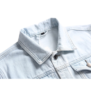 Vestes pour hommes tendance, dernières nouveautés, très vendues, élégantes, décontractées, classiques, en denim extensible, veste en jean pour hommes - Product Image 2