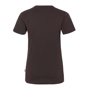 T-shirts pour femmes, été, écologiques, respirants, manches courtes, col en V, 100% coton, personnalisables, fabriqués au Pakistan, OEM - Product Image 2