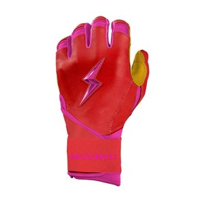 Gants de frappeur de baseball et softball professionnels en cuir de haute qualité avec logo personnalisé 2026, fermeture auto-agrippante, séchage rapide, taille droite XXL XL - Product Image 5