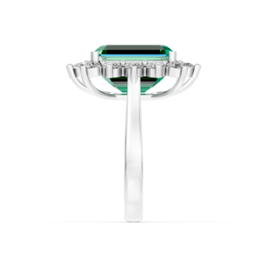Anillo de Plata 925 con Diamante de Laboratorio para Mujer, Certificado IGI, RJC, ODM, OEM, Fabricante Ético, Venta al Por Mayor E201118 - Product Image 5