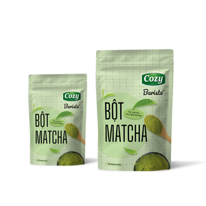 Poudre de matcha en vrac pour barista, exportée du Vietnam, avec logo personnalisé pour les salons de thé, en boîte. - Product Image 2
