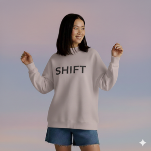 เสื้อสเวตเชิ้ตคอกลมสีชมพูสำหรับผู้หญิง สกรีนลายตัวอักษร แขนยาว ผ้าถักเนื้อฝ้าย สวมใส่สบายๆ ในฤดูใบไม้ร่วง คอเต่า - Product Image 6