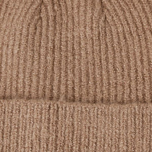Unisex Ribbed Knit Beanie Solid Color Winter <b>Hat</b> for Adults Fitted Casual Ski <b>Cap</b> 56-58CM Acrylic Material - Product Image 4