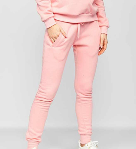 Conjunto de Dos Piezas, Traje Deportivo Casual con Cierre, Forro Polar Sólido, Tejido de Invierno, Transpirable, de Secado Rápido, Traje Deportivo para Mujer, OEM - Product Image 3