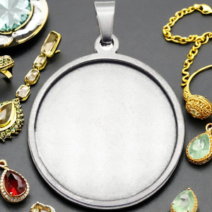 Top Quality 925 <b>Solid</b> Sterling <b>Silver</b> 13 MM Bezel Cup Cheap Lowest Price Plain Collet Blank Component Mountings Jewelry Making - Product Image 2