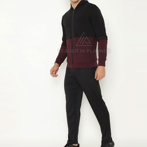 ชุดวอร์มผ้าฟลีซแบบ OEM แขนยาว เนื้อผ้าเบา ชุดวอร์มผ้าฟลีซยอดนิยม ทรงเข้ารูป - Product Image 3