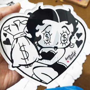 Boîtes et plateaux à cils magnétiques en acrylique durables et tendance, style nœud Betty Boop, outil de beauté pour extensions de cils - Product Image 3