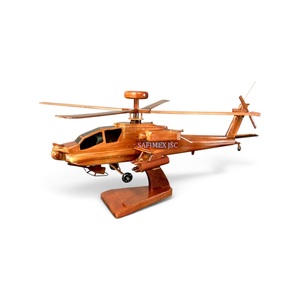 Solid Wood Military Transport Aircraft CH-47/ AH-1/ UH-60/ V-22/ <b>C</b>-130 Wooden Model 1:32/1:48 Scale <b>Table</b> Decor from Vietnam - Product Image 5