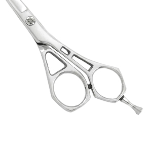 Ciseaux de coiffure professionnels de haute qualité en acier inoxydable, ciseaux de coupe pour barbier, marque privée Pakistan - Product Image 6