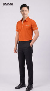 ANIMA GP Bank T-shirt en coton pour homme, décontracté, respirant, à manches courtes - Product Image 4