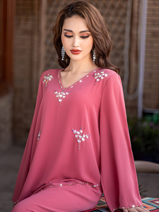 Abaya pour femmes, robe musulmane, abaya de luxe Dubaï, abaya en gros, fabricants sur mesure - Product Image 5