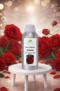 Huile Attar Aura Flex Rose - Infusée d'eau et de fleurs, issue de l'Uttar Pradesh, pour la parfumerie et l'aromathérapie - Product Image 4