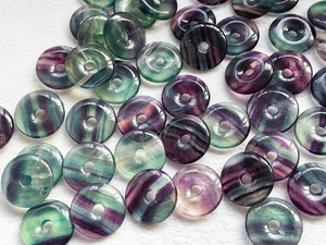 Donuts en cristal naturel, pierre de fluorite arc-en-ciel, pierre précieuse en forme de donut, pierre de cristal, pierres précieuses de Reiki, donuts de guérison, agate - Product Image 5