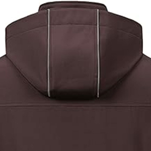 Veste Softshell Homme Design Unique 2026 avec Fermeture Éclair, Face Enduite, Service OEM Personnalisable, Tissu Polyester Haute Qualité - Product Image 4