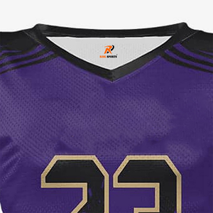 Maillot de football personnalisé en maille 100 % polyester à séchage rapide, coupe ample, style streetwear, imprimé par sublimation graphique - Product Image 5