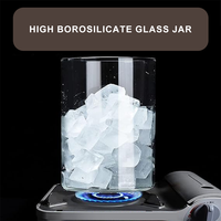 Boîtes de rangement hermétiques empilables transparentes pour aliments Couvercles en verre trempé pour aliments au micro-ondes pour l'organisation de la cuisine