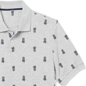 เสื้อโปโลผู้ชายผ้าฝ้าย 100% คุณภาพสูง ระบายความชื้นได้ดี แขนสั้น ออกแบบตามสั่ง สำหรับขายออนไลน์ ผลิตในปากีสถาน - Product Image 5