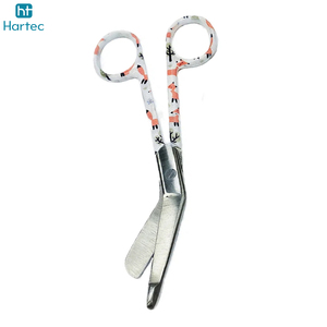 Tijeras para vendajes de uso diario con punta de seguridad de diseño moderno, para un agarre cómodo, ideales para clínicas, botiquines de primeros auxilios y uso de emergencia - Product Image 2