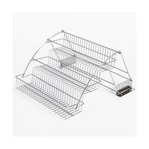 Elegante Soporte para Especias con Acabado Plateado, Perfecto para la Organización de la Despensa, Artículos Esenciales de Cocina y Almacenamiento en la Encimera, de la India - Product Image 1
