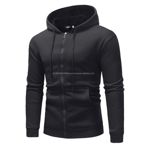 Sudadera con Capucha Completa con Cierre de Cremallera para Hombre, de Manga Larga, Transpirable, de Poliéster - Product Image 5
