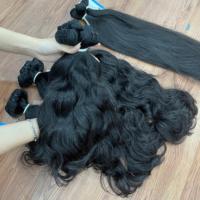 Nouvel Arrivage Lots de Cheveux Ondulés Naturels 100% Vierge Vietnamienne Super Double Drawn Double Trame Faite à la Machine Prêt à l'Expédition Anti-Chute Doux