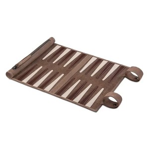 Premium Quality Durable Eco-Friendly PU Leather <b>Backgammon</b> <b>Set</b> with Customized Logo-Luxurious Wedding Gift - Product Image 3