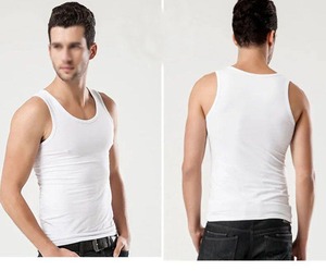 เสื้อกีฬาออกกำลังกายแบบใหม่ สกรีนโลโก้ได้ เสื้อกล้ามออกกำลังกาย วิ่ง ฟิตเนส เสื้อฮู้ดแขนกุดสำหรับผู้ชาย - Product Image 4
