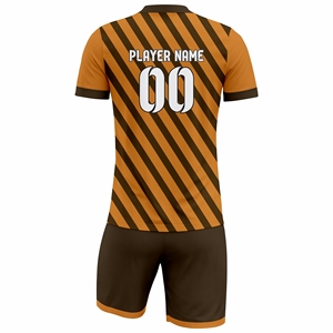 Maillot de Foot Personnalisé en Promotion – Fournisseur d'Uniformes de Football de Haute Qualité – Tenues d'Équipe Respirantes et Anti-Transpiration Grandes Tailles à Séchage Rapide - Product Image 3