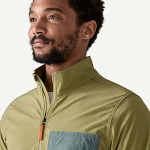 Chaqueta Cortavientos Ligera Personalizada para Hombre con Media Cremallera, Impermeable, Estilo Pullover, Ropa Deportiva para Exteriores, Bolsillo en Contraste, Anorak Casual - Product Image 3