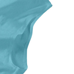 Camiseta sin Mangas de Punto para Hombre, Color Azul Claro, Cuello Redondo, Color Sólido, Transpirable, Ropa Casual, Último Diseño, Personalizada, Alta Calidad - Product Image 3