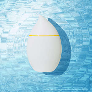 Mini Botella de Protector Solar de 50g, Plástico PP, Tapa Blanca Personalizada con Brocha, Botella Cosmética de Alta Calidad - Product Image 5