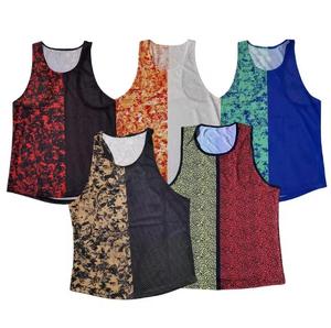 Camiseta sin Mangas para Hombre CANBELLO SPORTS, Cuello Redondo, Sublimada, 100% Poliéster, Tejido de Punto, Secado Rápido, Estilo Casual, 180g - Product Image 1