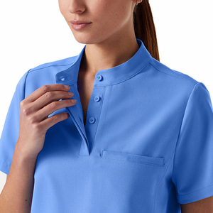 OEM ODM Classic Design Women Healthcare <b>Doctor</b> Uniform Clinical Hospital Pharmacy Scrubs Top Nursing Uniform - Product Image 6