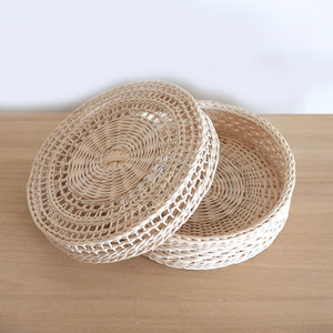 Rattan box handmade natural boxes <b>cheap</b> price jewelry storage <b>basket</b> container with lid for sale - Product Image 3