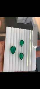 Esmeralda natural en forma de pera, piedra preciosa de alta calidad, piedra suelta para la fabricación de joyas. - Product Image 3