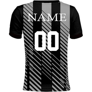 เสื้อฟุตบอลชายคุณภาพสูงแบบใหม่ พิมพ์ลายดิจิทัล ผ้าโพลีเอสเตอร์ เสื้อฟุตบอลเปล่าแบบกำหนดเอง ชุดฟุตบอล - Product Image 2