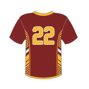 Customized Lacrosse Jersey 100% Breathable Polyester Mesh Sublimated Team Uniform Anti-Shrink Quick Dry Stitched Sportswears - Product Image 3