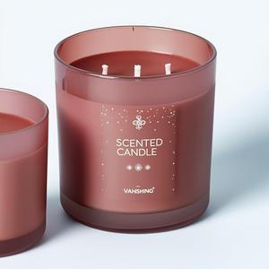 Bougie parfumée de luxe dans un bocal en verre avec logo personnalisé pour Thanksgiving Fête des mères Diwali et occasions de cadeaux romantiques - Product Image 6