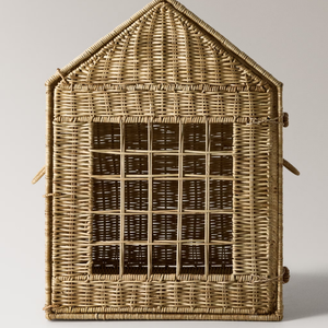 Casa para mascotas de ratán natural Handwicker, cama para perros, cesta para mascotas pequeñas de fábrica vietnamita B2B - Product Image 3