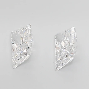 Par de Diamantes Cultivados en Laboratorio con Corte Trapezoide de 1.00 CTW (0.50 Ct Cada Uno) |   Diamante LGD Suelto de Color E-F VVS para Piedras Laterales - Product Image 1