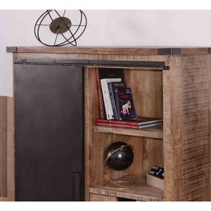 Vitrina industrial de metal y madera Vandana Royal Layer Character - Product Image 3