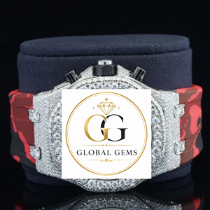 Reloj de Diamantes de Lujo Más Vendido, Completamente Cubierto de Diamantes, Perfecto para el Estilo Hip Hop, Correa de Goma, Ícono de la Moda, Disponible a Precio de Fábrica - Product Image 6