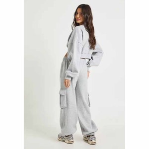 Conjunto Deportivo de Invierno Unisex con Estampado Acid Wash y Bolsillos Laterales, Temática Deportiva, Servicio OEM Personalizable, Venta al Por Mayor - Product Image 2