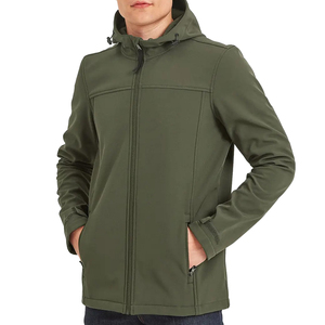 Vestes softshell imperméables et chaudes pour hommes, service OEM, fermeture éclair, randonnée, chasse, activités de plein air - Product Image 1