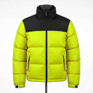 Autumn Winter Slim Fit Stand-up Collar Waterproof Eco-Friendly Canvas Formal Quilted <b>Jacket</b> <b>Lightweight</b> Cotton <b>Men</b> Plain Dyed - Product Image 1