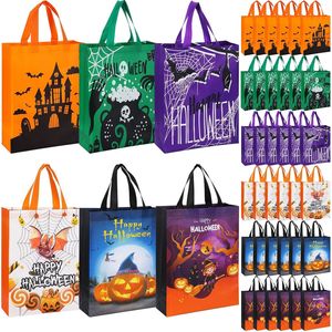 Fournitures pour fête d'Halloween, sacs cadeaux pour friandises et tours, pour les fêtes - Product Image 1